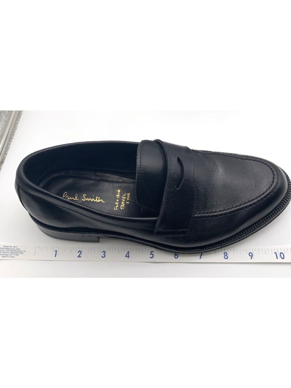 Paul Smith Black Leather Penny Loafers - Picture 9 of 10